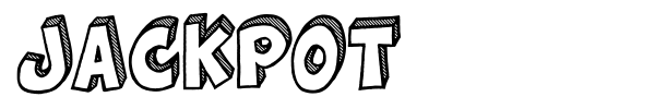 Jackpot font preview